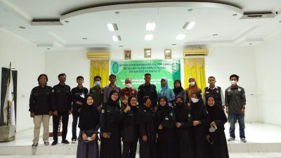 Foto brsama usai pembukaan latihan dasar kepemimpinan khusus (LDKK) ke VI Ikatan Mahasiswa Mateng-Majene