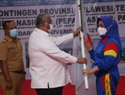 Didampingi Forkopimda, Gubernur Ali Mazi Melepas Atlet Paralimpik  XIV Sultra