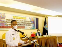 Wali Kota Kendari Resmi Membuka Kegiatan Workshop Penguatan Kapasitas Aparat Penegak Hukum