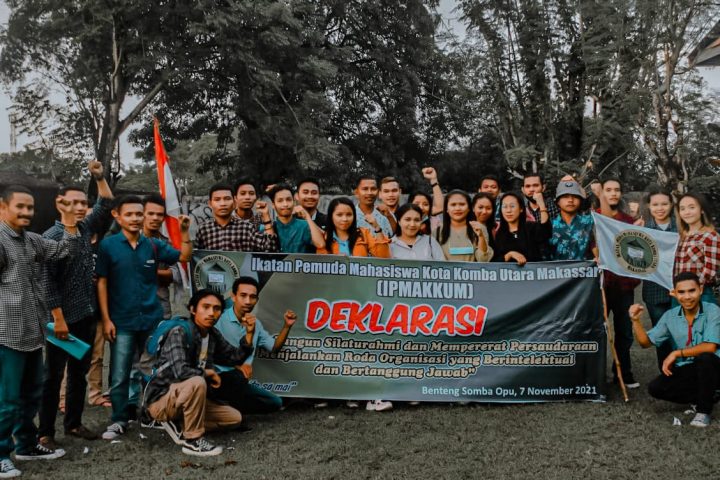 IKatan Pemuda Mahasiswa Kota Komba Utara Makassar Gelar Deklarasi