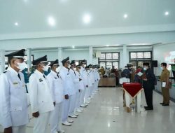 Bupati Sidrap Lantik 13 Kepala Desa Terpilih Pada Pilkades 2021