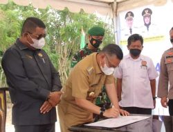 Penyerahan PSU Perumahan dan Pengembangan di D.Lisna Residence Kota Kendari
