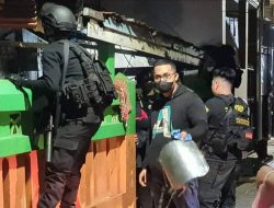 Penyisiran Wilayah Rawan Konflik, Polrestabes Makassar Bersama Polsek Amankan Puluhan Pemuda
