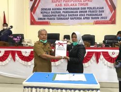 Rapat Paripurna Bersama DPRD, Pj Bupati Koltim Paparkan Item Rancangan APBD Tahun 2021