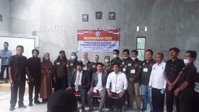 Pemilihan PAW Desa Barugariattang, Sebuah Asa di Pundak Asrul Sani