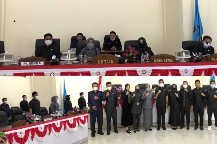 Rapat Paripurna DPRD Kolaka Timur tentang penetapan Panitia Pemilihan Wakil Bupati
