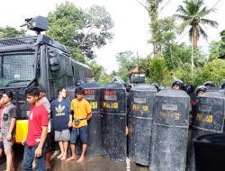 Kodim, Polres Dan Brimob, Mengawal Jalannya Eksekusi Lahan Oleh Panitera PN Bulukumba