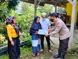 Sambangi Rumah Korban Tabrak Lari, Kapolres Bulukumba Serahkan Donasi