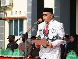 Peringati Hari Guru Nasional Dan HUT PGRI Ke-76, Bupati Andi Utta Sampaikan Pentingnya Peran Guru di Masa Pandemi