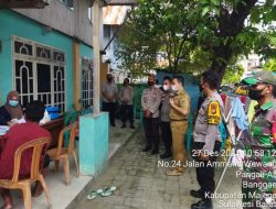 Wakil Bupati Majene Tinjau Pelaksanaan Vaksinasi di Kelurahan Pangali Ali