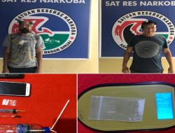 Sat Resnarkoba Polres Sinjai Amankan Dua Pelaku Penyalahgunaan Narkotika