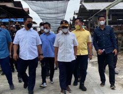 Puluhan anggota Senkom Mengiringi Kakorbinmas Mabes Polri di Peternakan Milik Ketum Senkom