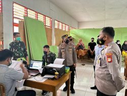 Kapolres Pantau Kegiatan Vaksin di SMKN 3 Bulukumba