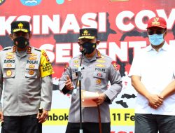 Tinjau Vaksinasi di NTB, Kapolri Minta Forkopimda Kendalikan Laju Covid-19 untuk Sukseskan Event Internasional 
