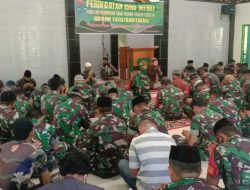 Hikmah Isra’ Miraj Dalam Kehidupan TNI Bergema di Masjid Kompleks Asrama Kodim 1410