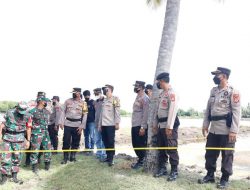 Polres Bulukumba Bersama Kodim 1411 Mengawal Proses Eksekusi Lahan Tambak Di Ujung Loe.