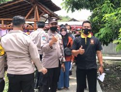 Kapolri Kunjungi Vaksinasi Massal Klaten, Senkom Mitra Polri Bantu Pengamanan