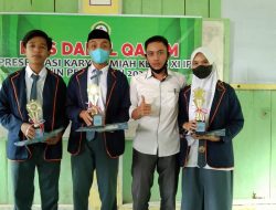 Sebanyak 13 Peserta Didik Kelas XI IPA MAS Darul Qalam Sinjai Ikuti Kegiatan Presentasi Karya Ilmiah