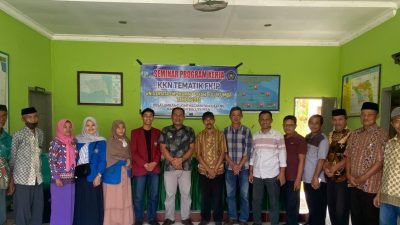 Dari Seminar Proker, Kades Lembang Lohe Apresiasi Program Penanganan Stunting KKNT UMB