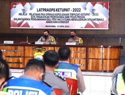 Maksimalkan Pengamanan Mudik Lebaran, Personel Polres Bulukumba Ikuti Pelatihan Pra Ops Ketupat 2022