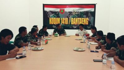 Kodim 1410 Bantaeng Gelar Technical Meeting Kesiapan Liga Santri Piala Kasad 2022