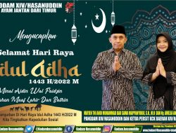Pangdam Hasanuddin Mengajak Masyarakat Sholat Idul Adha Bersama di Lapangan Hasanuddin Makassar