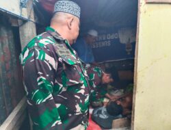 Usai Safari Subuh di Lasepang, Dandim 1410 Kunjungi Warga Yang Menderita Lumpuh