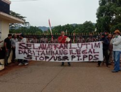 RDP PT. PDS di Tunda, Aliansi Masyarakat Miskin Lingkar Tambang dan Pospera Geruduk DPRD Lutim