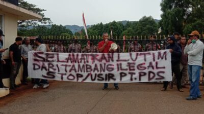 RDP PT. PDS di Tunda, Aliansi Masyarakat Miskin Lingkar Tambang dan Pospera Geruduk DPRD Lutim