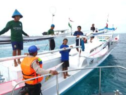 Jaga Keselamatan di Laut, Polairud Polres Majene Imbau Nelayan Ikuti Prosedur