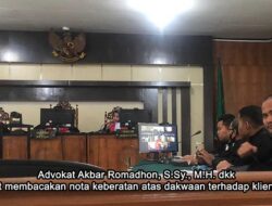 Dakwaan atas Dugaan Korupsi Penimbunan Lokasi MTQ Kabupaten Pelalawan Dinilai Kabur