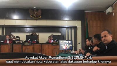 Dakwaan atas Dugaan Korupsi Penimbunan Lokasi MTQ Kabupaten Pelalawan Dinilai Kabur