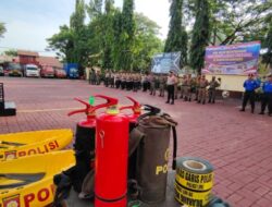 Kesiapsiagaan Bencana, Apel Gelar Pasukan di Gelar di Polres Bantaeng