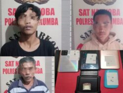 Terlibat Peredaran Narkotika, 3 Orang Diamankan Tim Opsnal Resnarkoba Polres Bulukumba