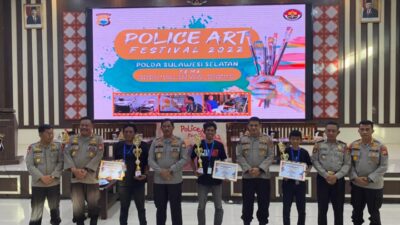 Penyandang Disabilitas Bulukumba Raih Juara Kedua Police Art Festival 2022 Di Polda Sulsel