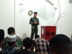 TNI Harus Dekat Dengan Rakyat, Dandim 1410 Safari Subuh di Desa Pa’bumbungan