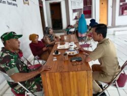 Serda Arifin, Babinsa Bissappu Lakukan Komsos di Kelurahan Bonto Manai