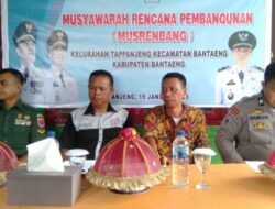 Dukung Kemajuan Pembangunan di Wilayah Binaan, Babinsa Hadiri Musrenbang Kelurahan Tappanjeng