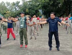Bentuk Kekompakan Forkopimda, Kodim 1410 Gelar Senam Bersama
