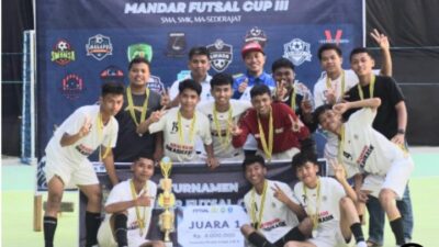 IKA MAN 1 Majene Gelar Turnamen Mandar Futsal Cup III