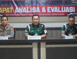 Konferensi Tim Gabungan Div Propam dan Puspom TNI Terkait Penyerangan Mako Polres Jeneponto