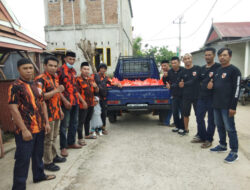 Jelang Buka Puasa, Pengurus Anak Cabang Pemuda Pancasila Pa’jukukang Bagikan 200 Nasi Kotak