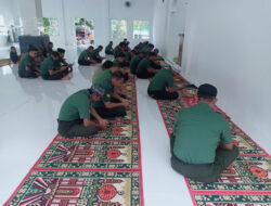 Kodim 1410/Bantaeng Rem 141/TP Laksanakan Tadarus Al-Quran