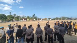 Polsek Ermes Polres Bantaeng Gelar Pengamanan Laga Final Turnamen Sepakbola Ulugalung Cup II