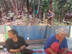 Polemik Ganti Rugi Lahan, Emak Emak Desa Tawarotebota  Relah Bermalam di Tengah Hutan