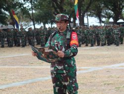 Dansatgas TMMD Ke -118 Kodim 1410/Bantaeng Bacakan Laporan Hasil TMMD