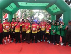Rangkaian Hut Bhayangkara ke-78, Polres Bantaeng Gelar Fun Run