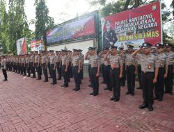 Pimpin Penerimaan Siswa Latja dari SPN Polda Sulsel, Ini Pesan Kapolres Bantaeng