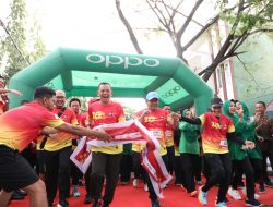 Dandim 1410 Bantaeng Ikuti Olahraga Bersama, Sinergitas TNI-POLRI dan Forkopimda