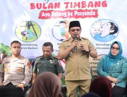 Dandim 1410 Bantaeng Bersama Forkopimda Hadiri Gerakan Intervensi Serentak Pencegahan Stunting